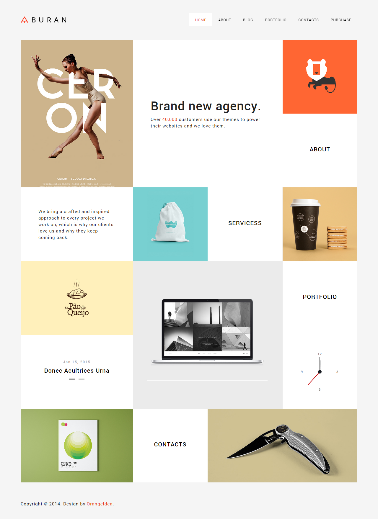 BURAN - Smart Portfolio and Business Theme