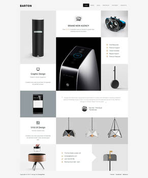 BARTON - Smart Portfolio Theme for Creative People