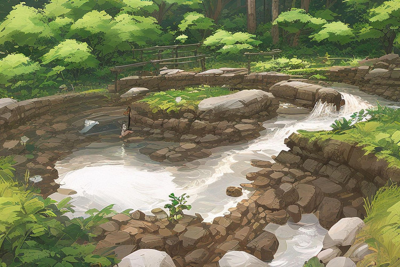 Japanese natural hot spring - 6 by Alby69 on DeviantArt