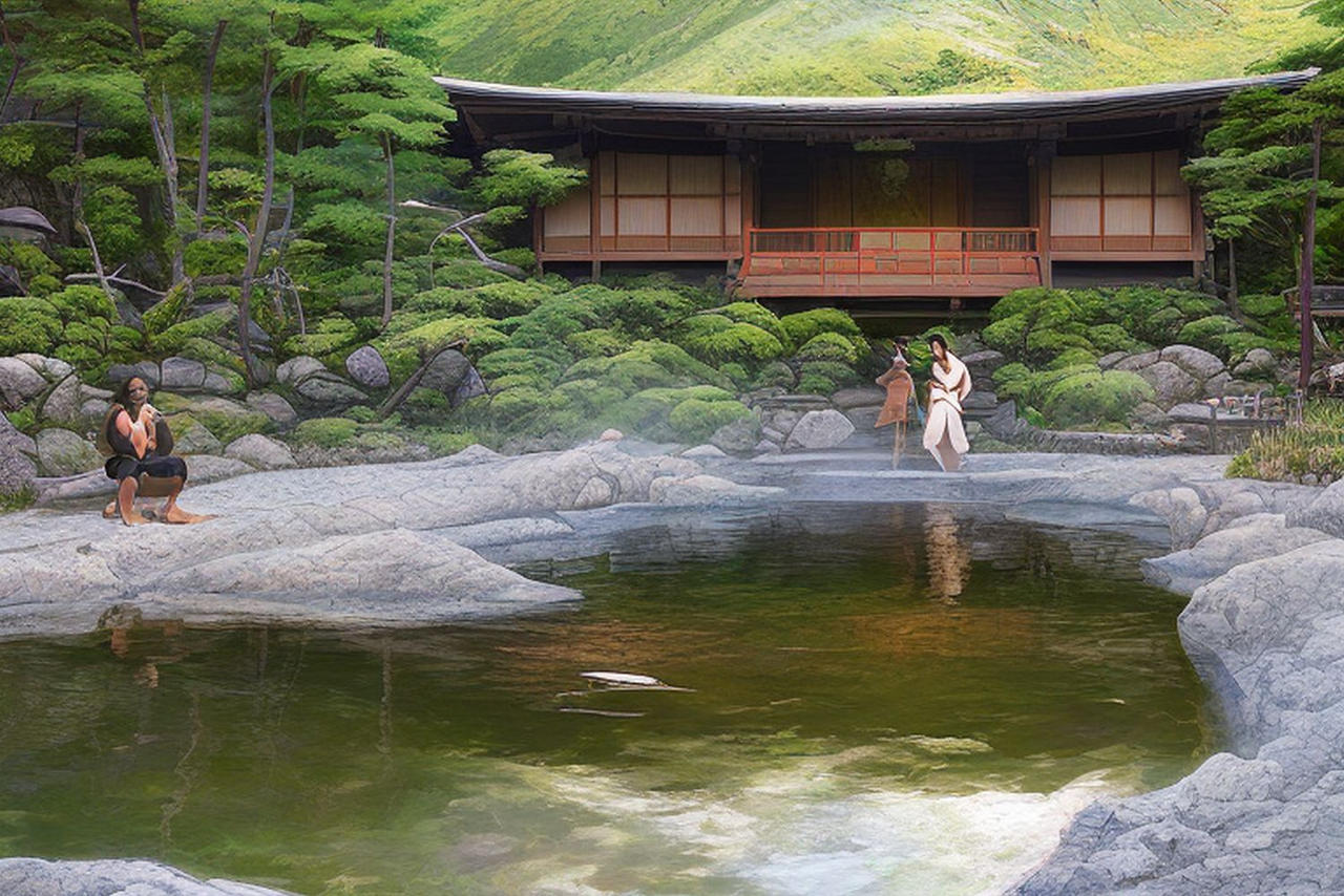 Japanese natural hot spring - 12 by Alby69 on DeviantArt
