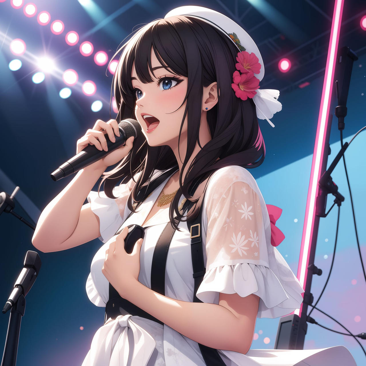 AI anime - guiratist singer - 4 by Alby69 on DeviantArt