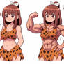 AI Test - cavewoman - 11 - muscle