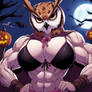 AI Muscle - Halloween owl woman - 2