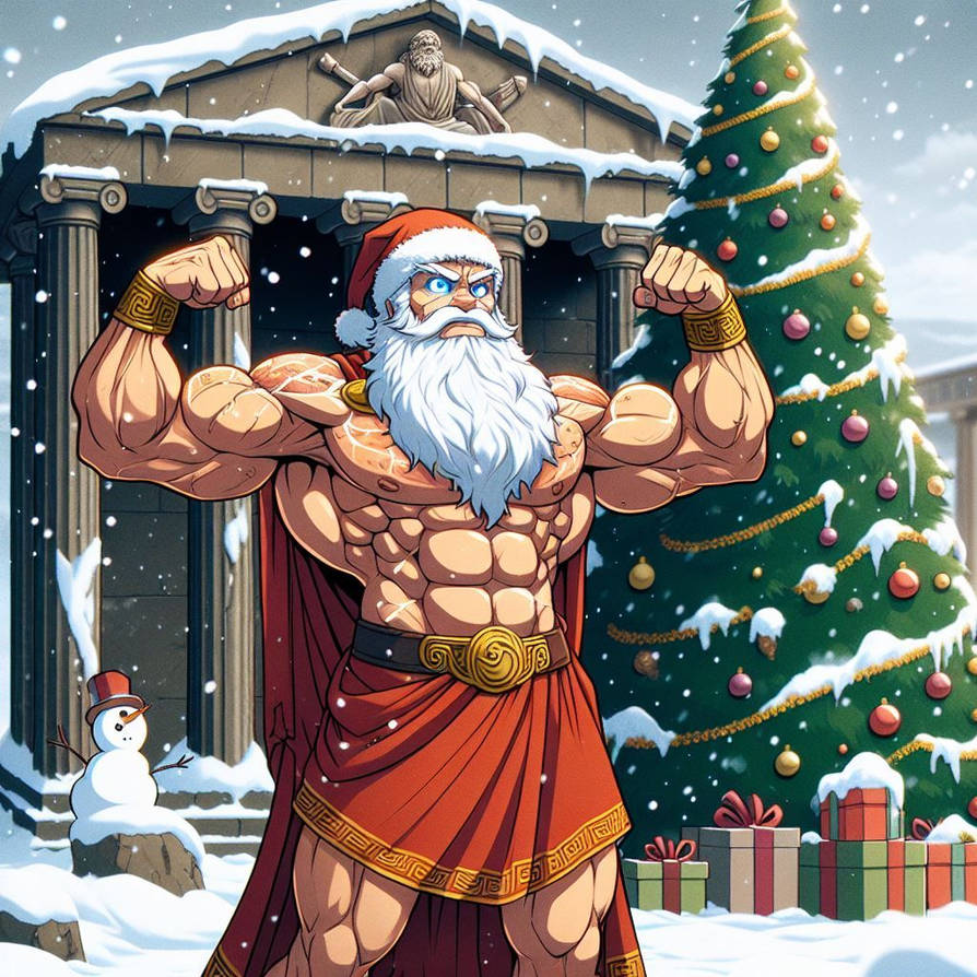 Musle Santa AI Muscle - Santa is getting ready XD - 1 by Alby69 on DeviantArt