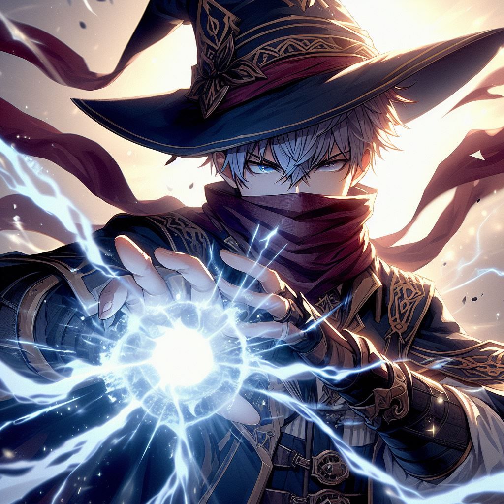 Magic Mage Android AI Test - mage using magic light spell - 2 by Alby69 on DeviantArt