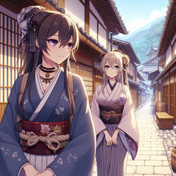 AI anime - feudal Japan - 5