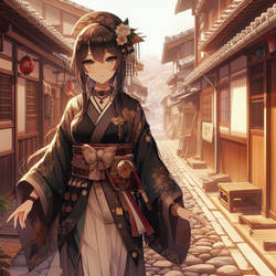 AI anime - feudal Japan - 6