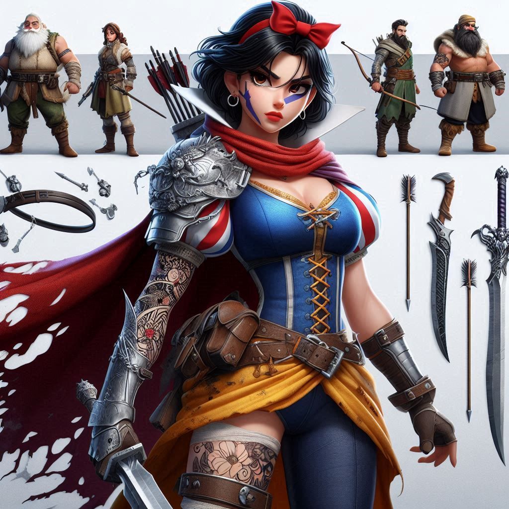 AI - snow white badass- 1