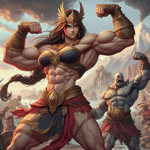 AI - Muscle Goddess - 44