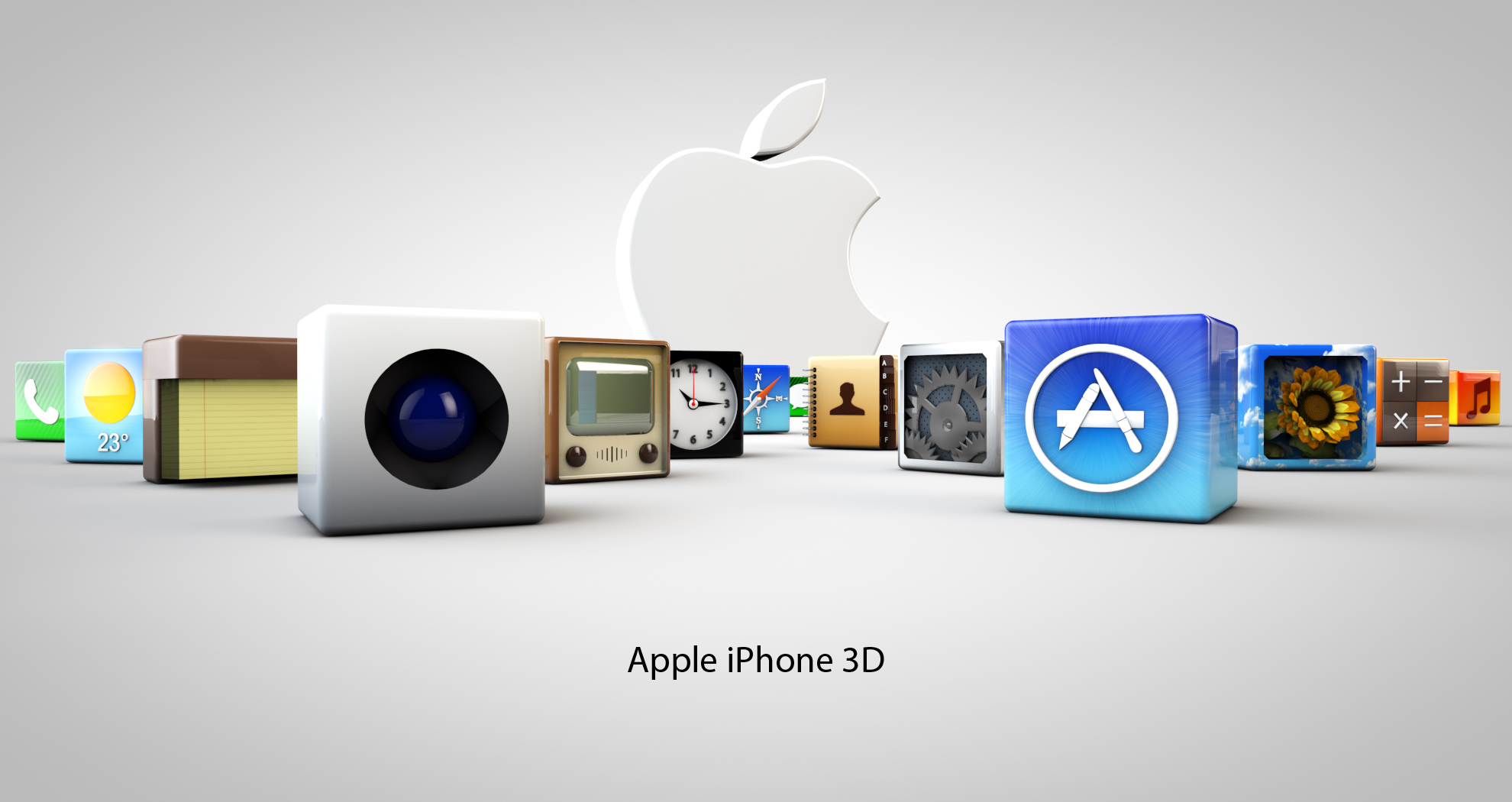 Apple iPhone 3D Advert