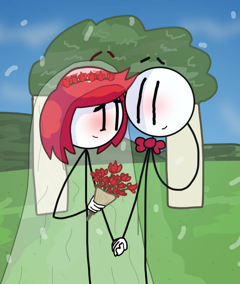 Stickman wedding by Mark20081969 on DeviantArt