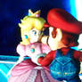 Mario and Peach Love