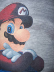 Mario on my sweatshirt