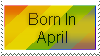 Born in April by agentbananayum
