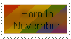 Born in November