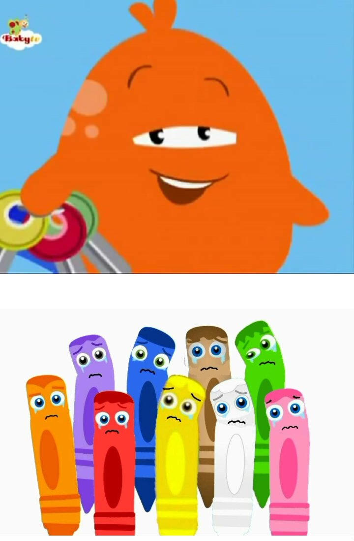 Potch Laughs at Color Crew Crying by hclarke2 on DeviantArt