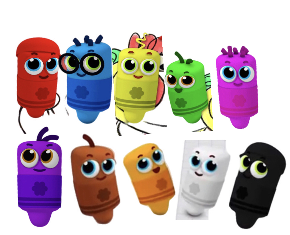 Color Crew Babies Character Pack (3D) by hclarke2 on DeviantArt