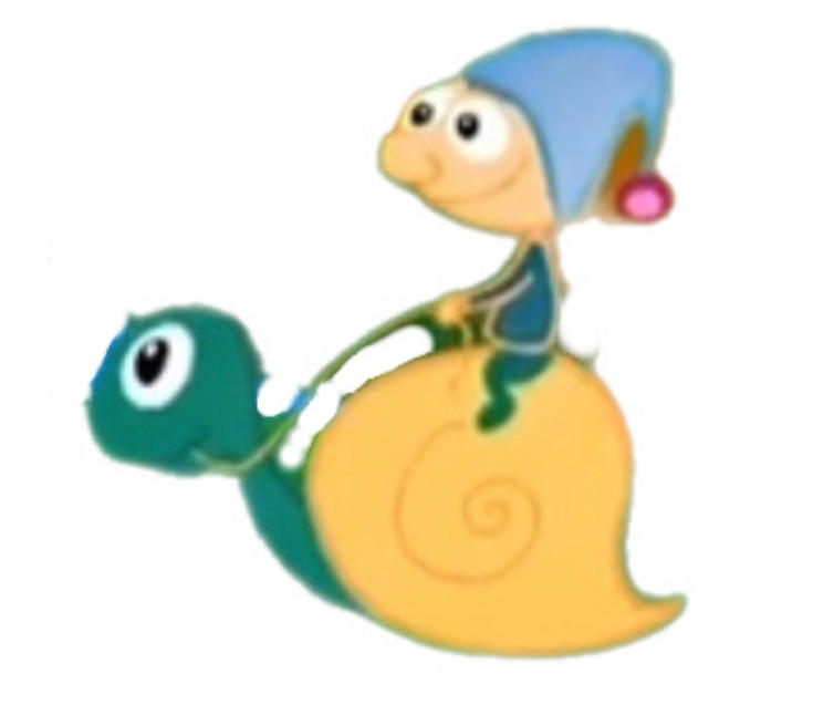 bebetv Person Riding a Snail (VECTOR) by hclarke2 on DeviantArt