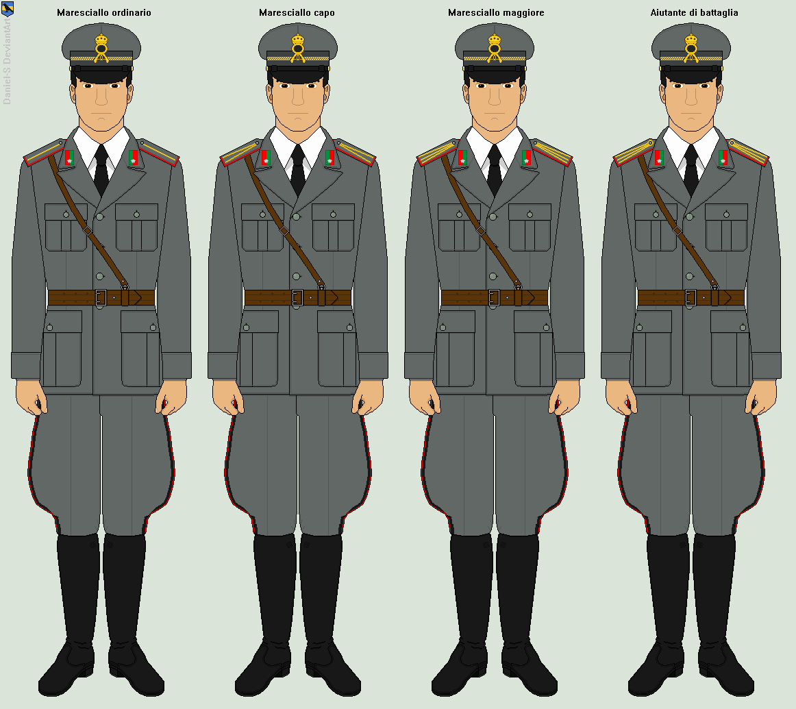 Italian Army Warrent Officers Ranks by D-Skelton on DeviantArt