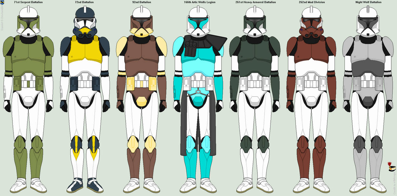 Clones Units by Wolfwill301 by D-Skelton on DeviantArt