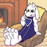 Toriel Cute Feet