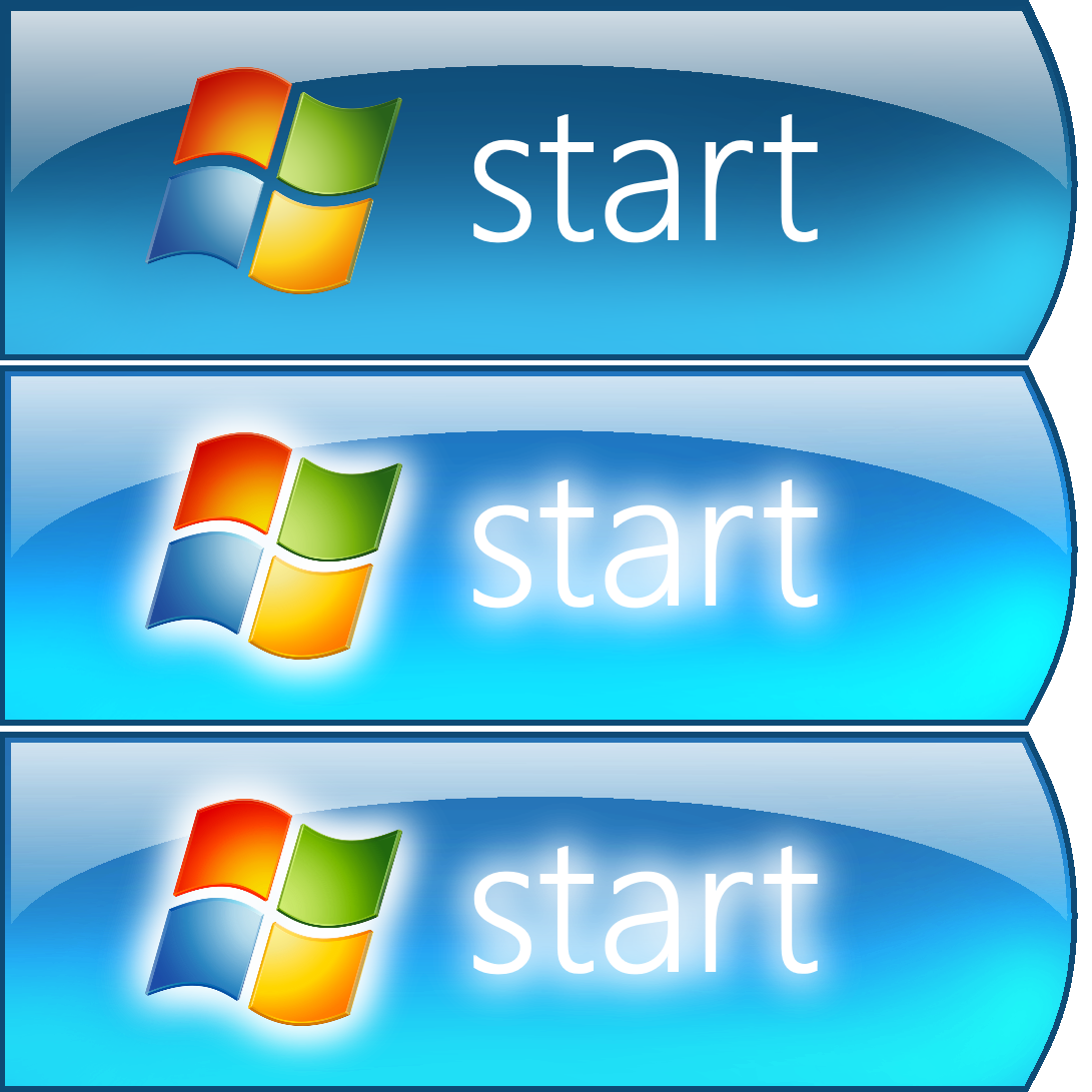 Windows 7 Start Icon Windows 7 Start Icon