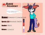 Amie Academy Application: Edward Clemontine by Sahara-Fang