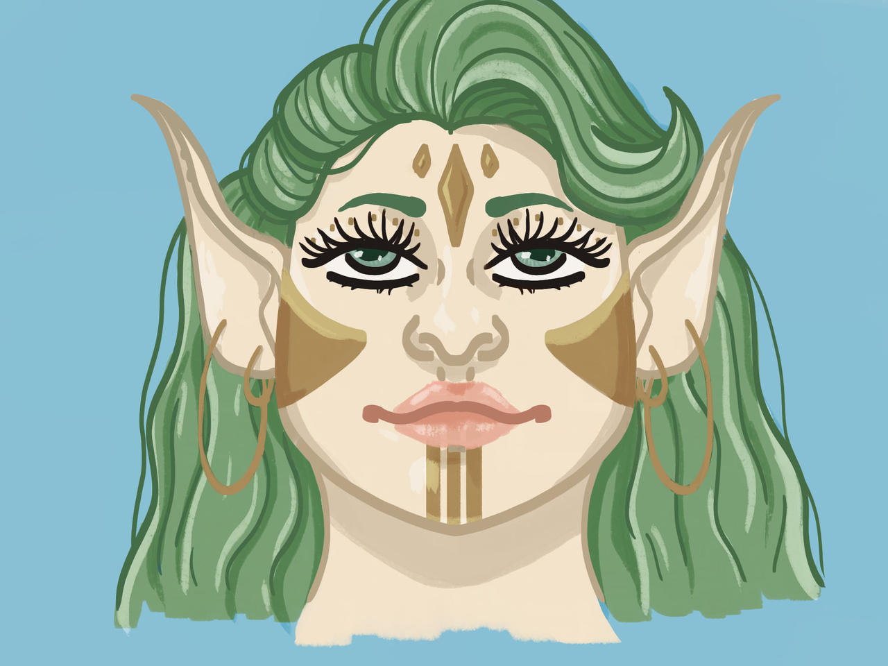 Elf girl_03 by uzuki16 on DeviantArt