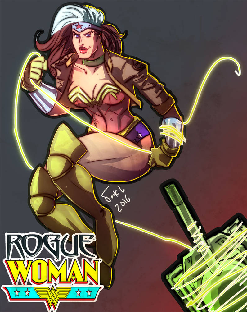 Roguewonderwoman by sukh12345 on DeviantArt