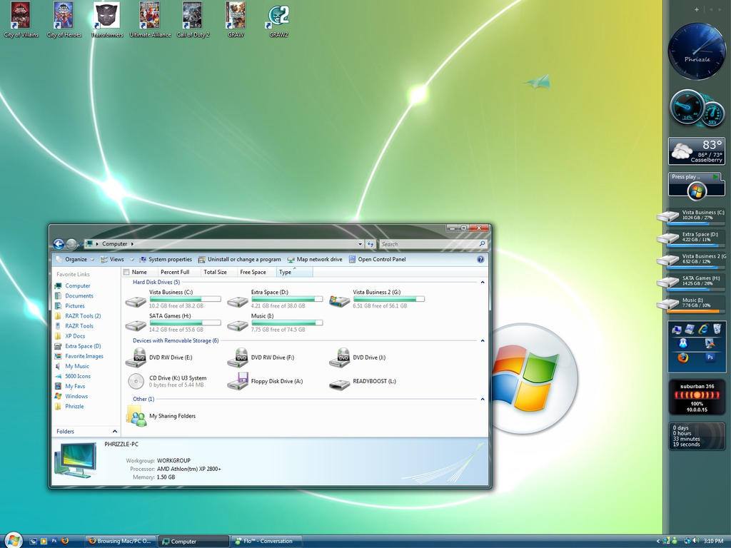 Windows Live Desktop by masterschwag on DeviantArt