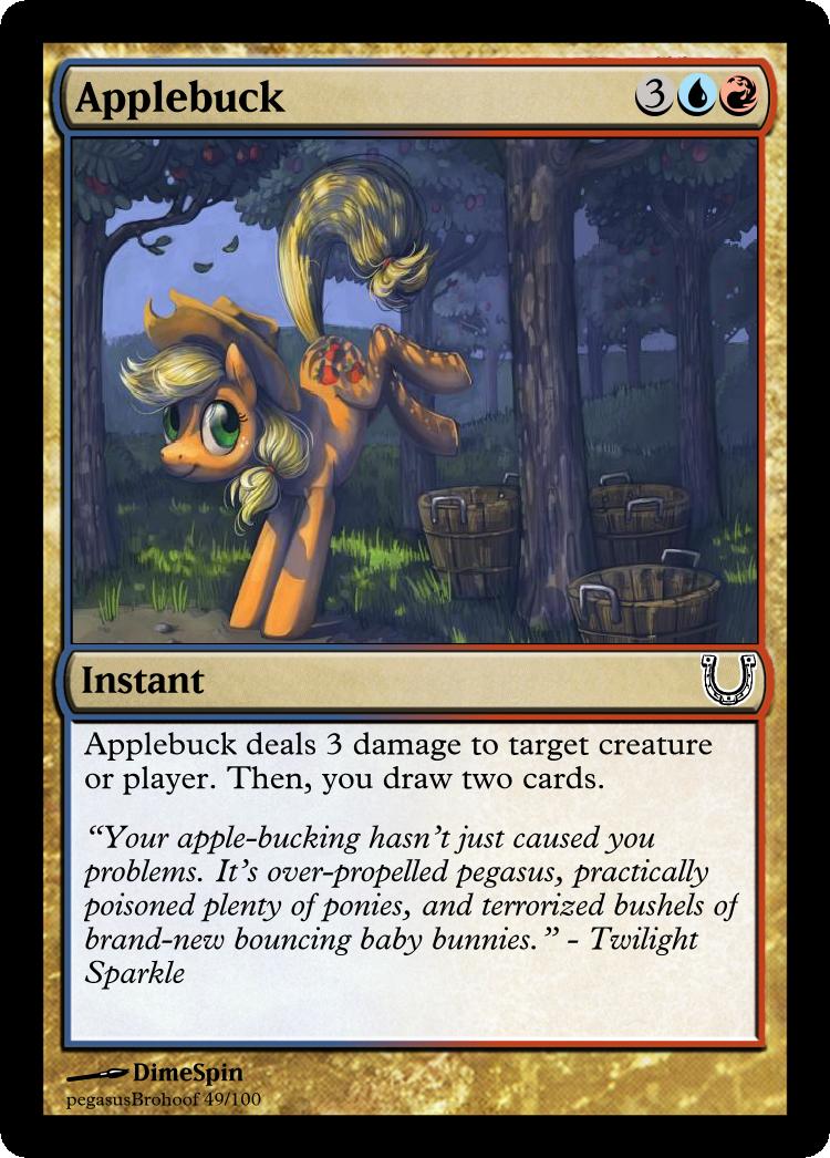 MLP_FiM_MTG - Applebuck