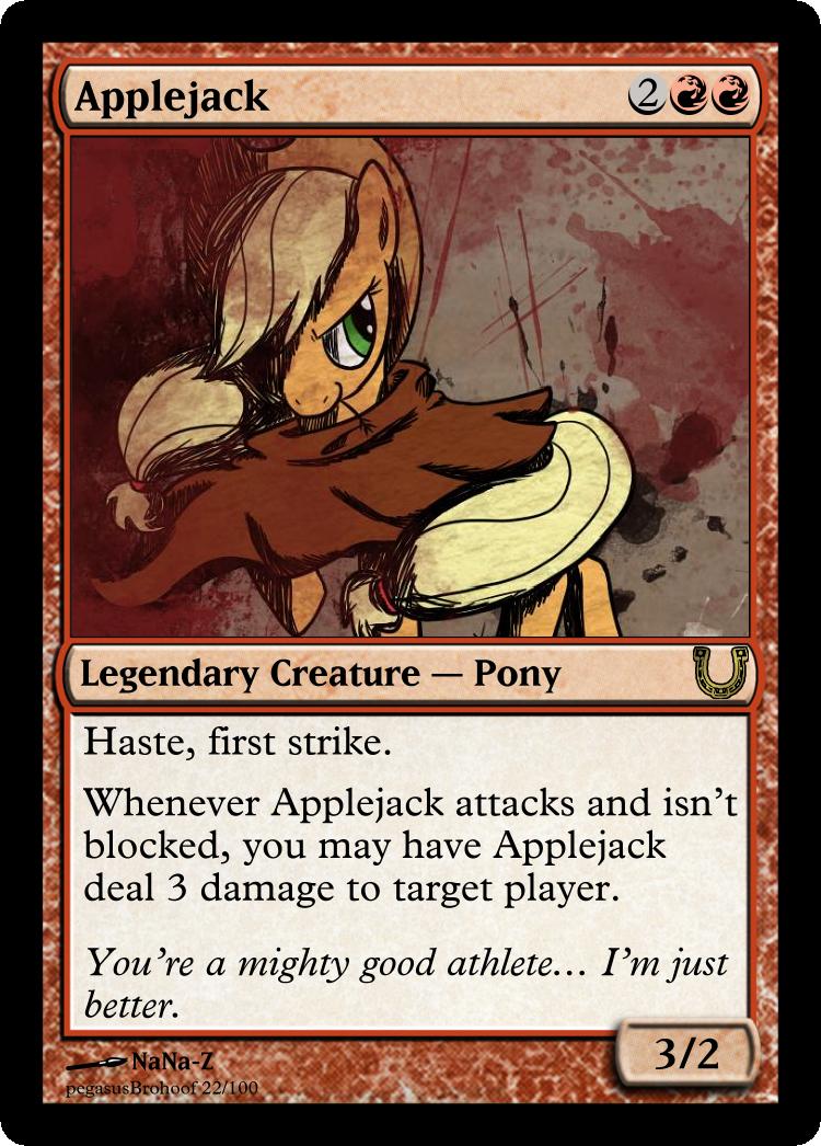 MLP_FiM_MTG - Applejack