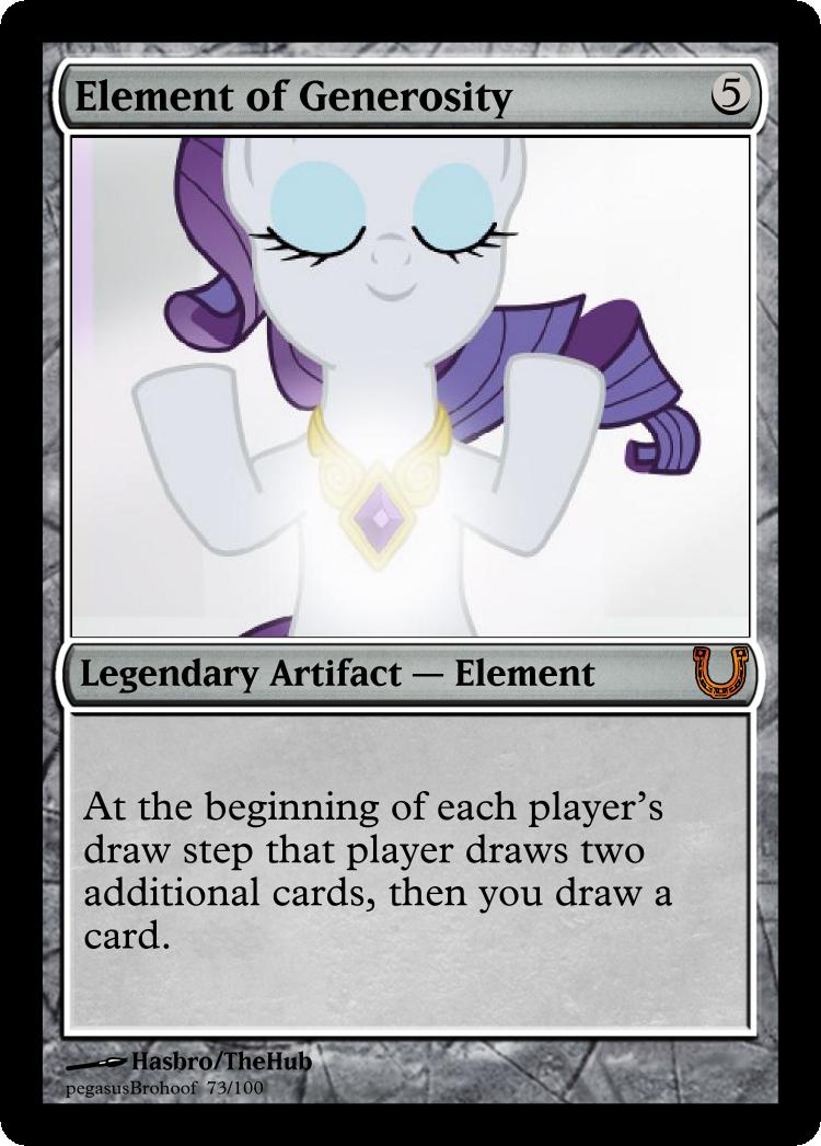 MLP_FiM_MTG-ElementofGenerosty