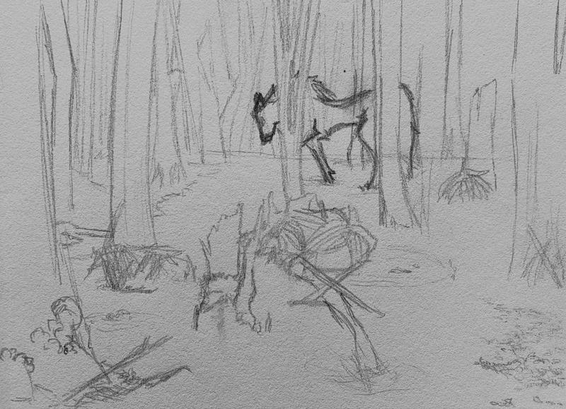 Untaken Territory (sketch) by Cowtardation on DeviantArt