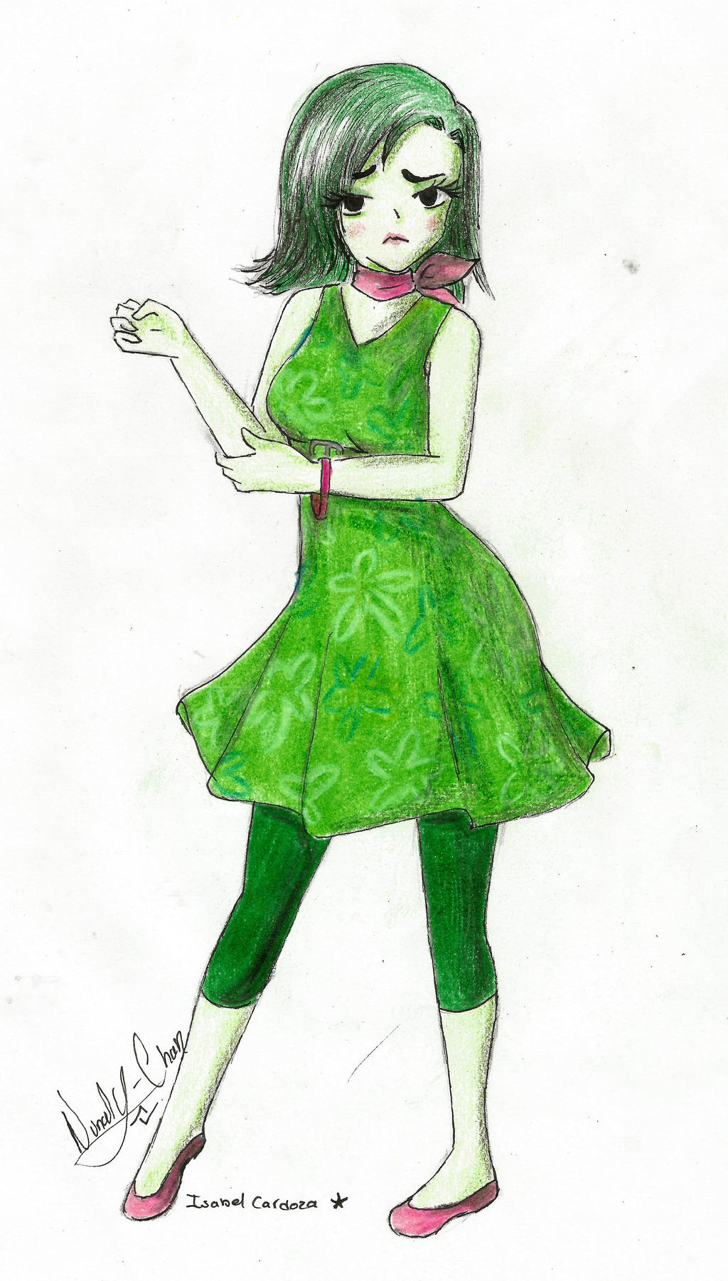 Desagrado .intensamente. by Nunalychan on DeviantArt