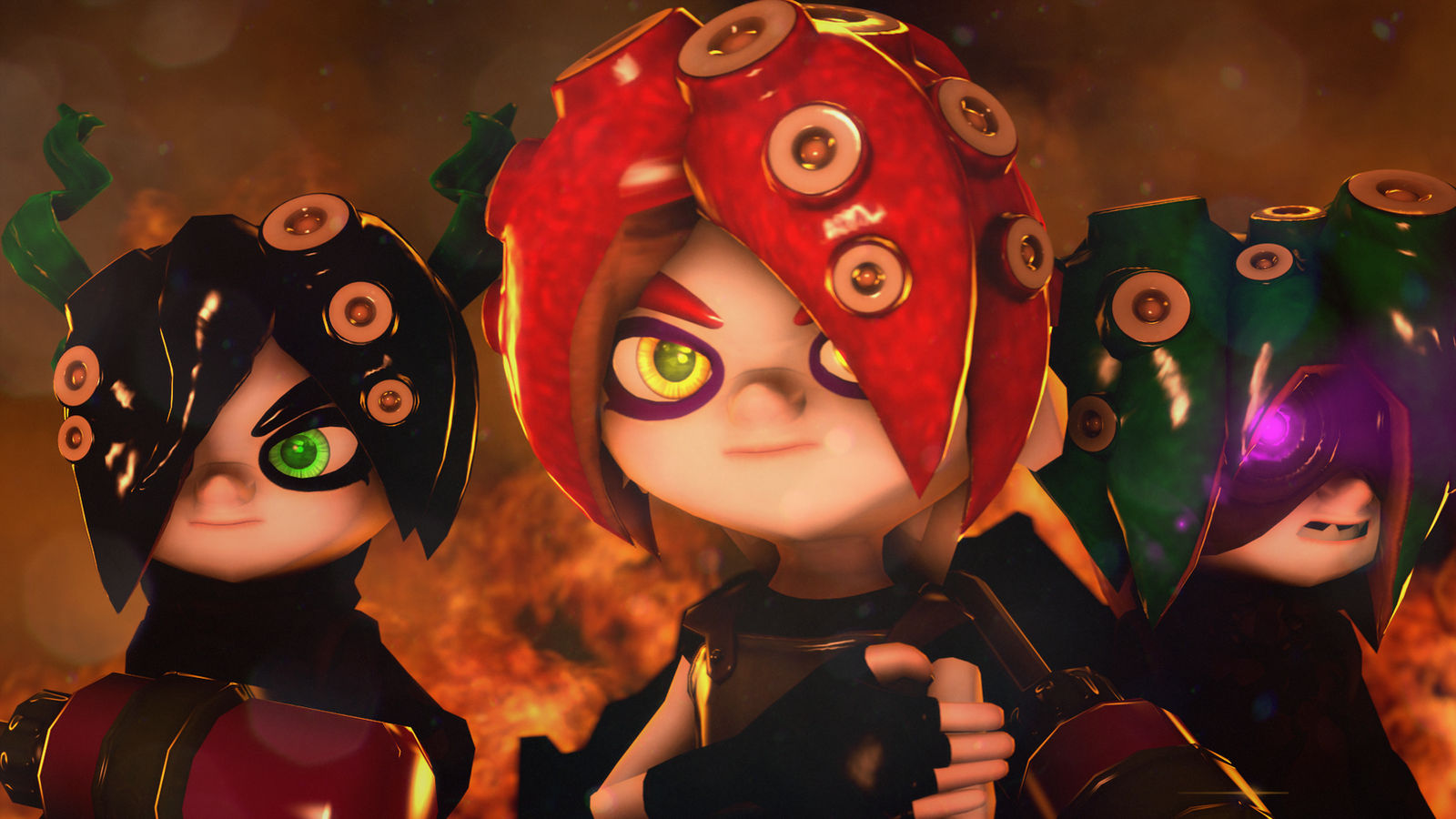 (Sfm) Octoling Males by deadmanwalking289 on DeviantArt