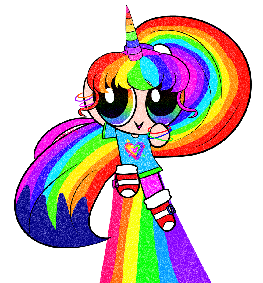 Ppg Rainbow Raspberry rainbow sparkle but powerpuff girl style by ammamanagucci on DeviantArt