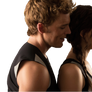 Finnick and Katniss - Catching fire PNG