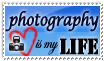 Photography Is My Life Stamp by MyStamps