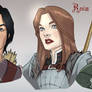 Dragon age The Stolen Throne - characters concept 