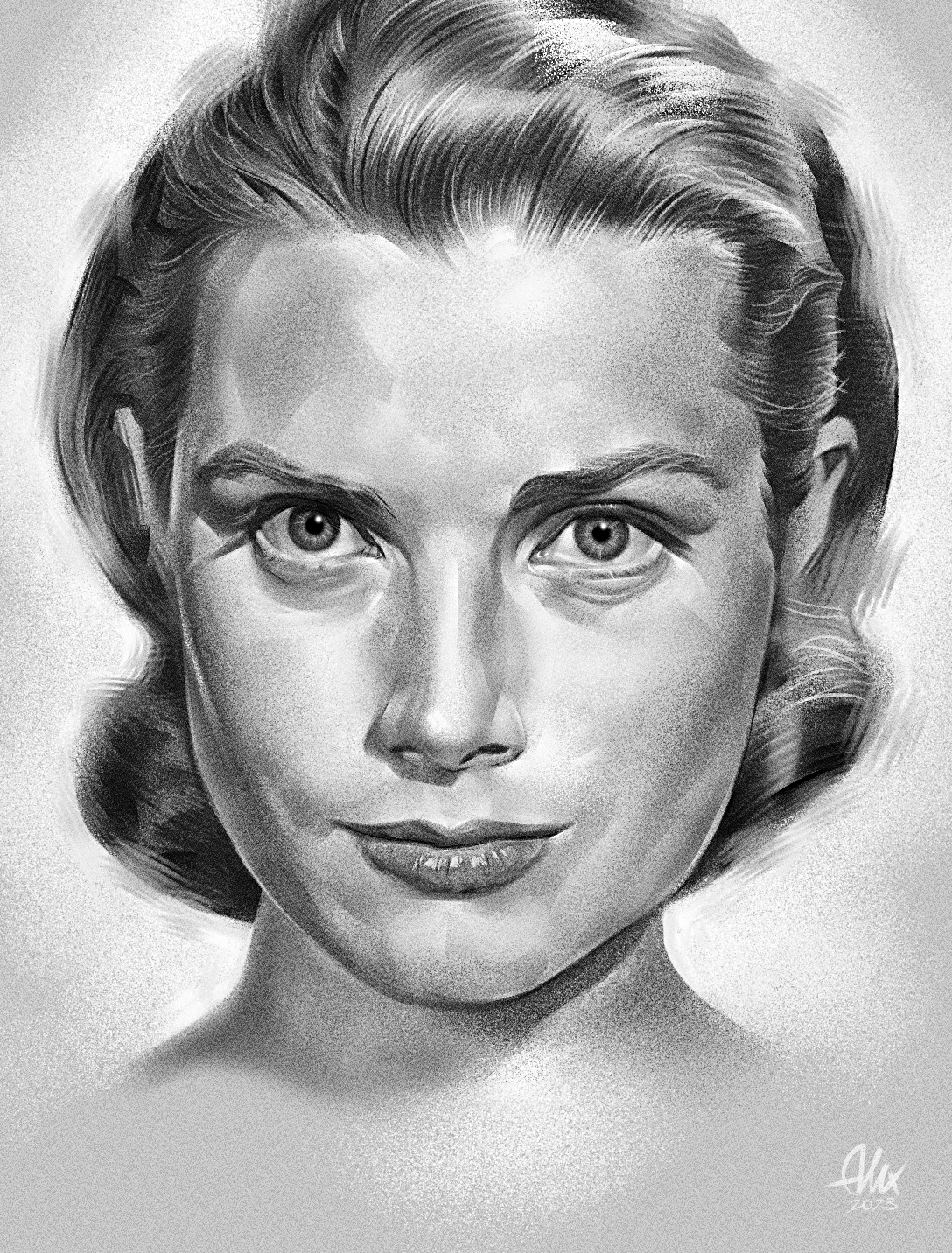 Grace Kelly by alexvncnt on DeviantArt