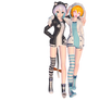 [MMD] Ghoulzomgirl and Tohka Animals DL!