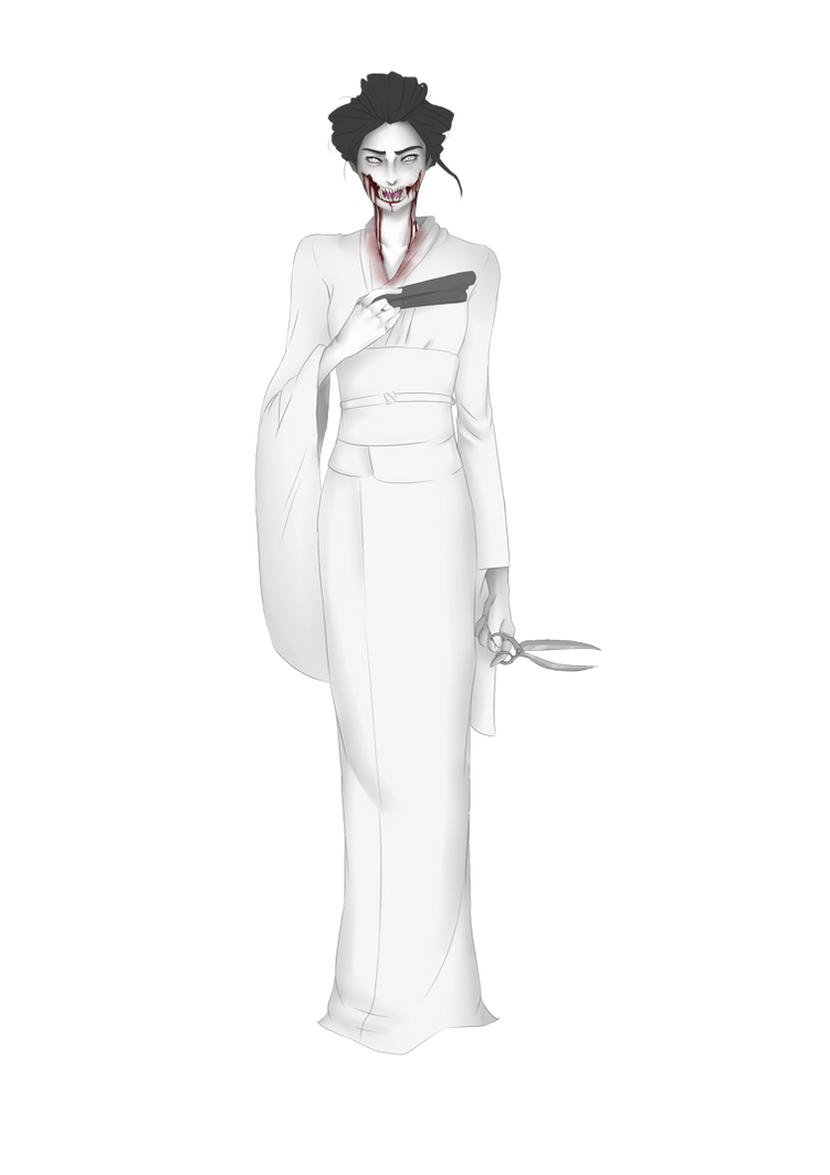 KUCHISAKE ONNA by BlackNightmareHD on DeviantArt