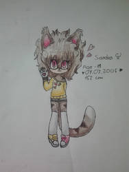 NEW OC Sandra the cat