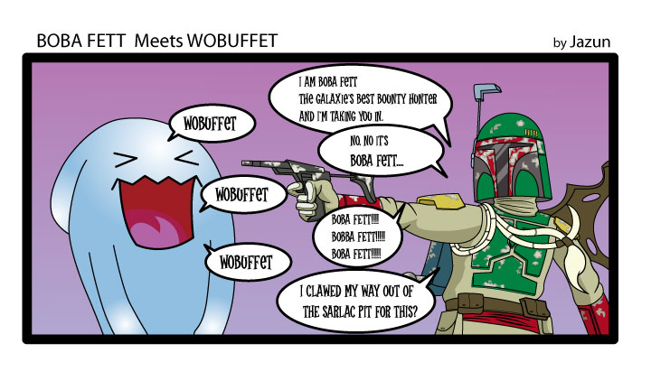 WOBUFFET VS BOBA FETT