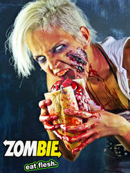 Zombie Eat Flesh by SavageTalk