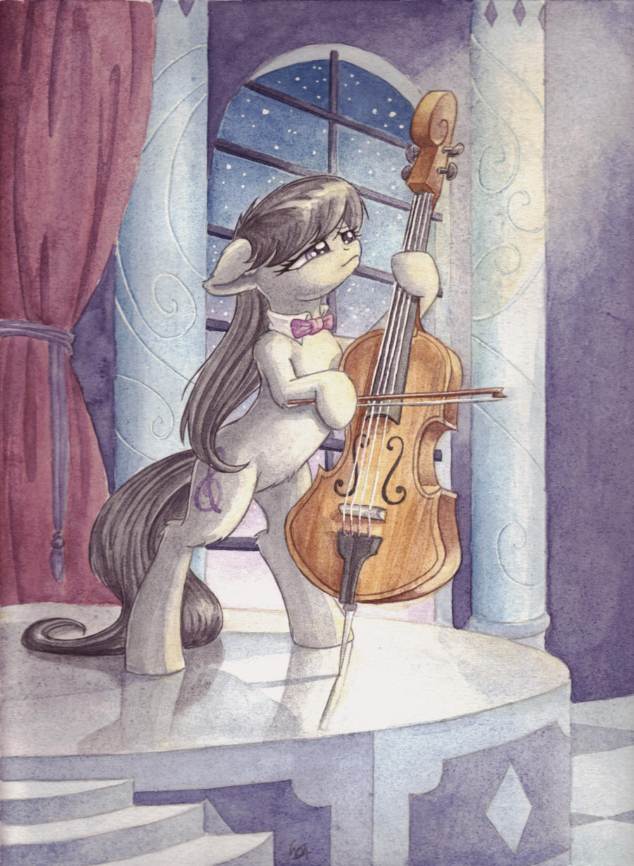 While My Cello Gently Weeps