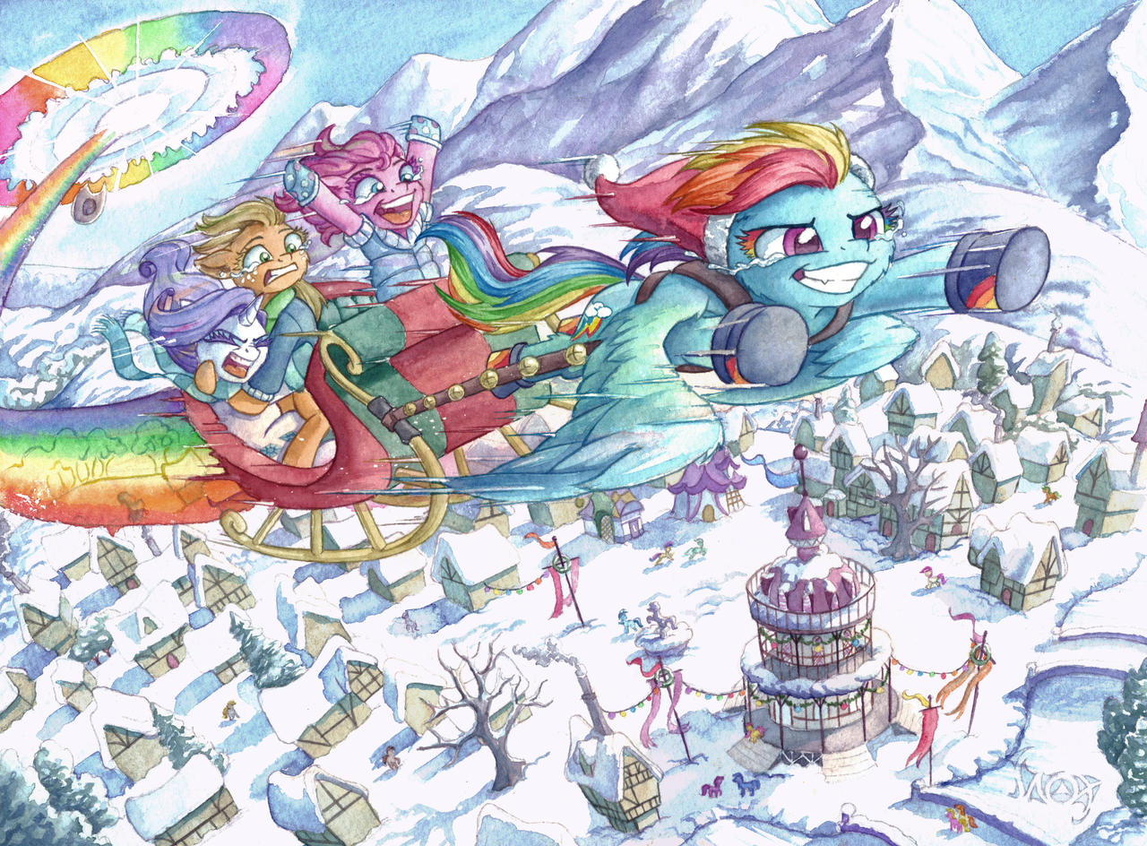 Oh, What Fun! by The-Wizard-of-Art