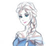 ELSA (Frozen) Rough Sketch