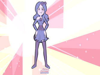 Gemsona OC: Violet Pearl